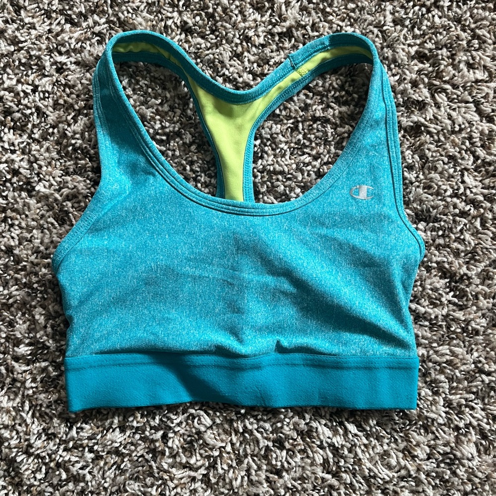 Champion Women's Teal Sports Bra